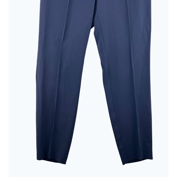 Hugo Boss Tahwena Womens Navy Blue Slim Fit Trousers Pull-On Dress Pants Size 8 - Picture 14 of 16